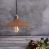 Pyrus Organic Ceramic Pendant Light 11", Red Iron
