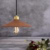 Pyrus Organic Ceramic Pendant Light 11", Red Iron