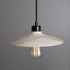 Pyrus Marbled Ceramic Pendant Light 11"