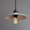 Pyrus Marbled Ceramic Pendant Light 11"