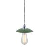 Reznor Industrial Brass Pendant Light