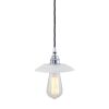 Reznor Industrial Brass Pendant Light